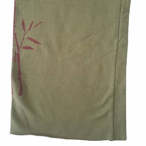 Rare: Lucky Brand ꕥ Zen Bamboo Tattoo Sweatpant ꕥ - Picture 8 of 14